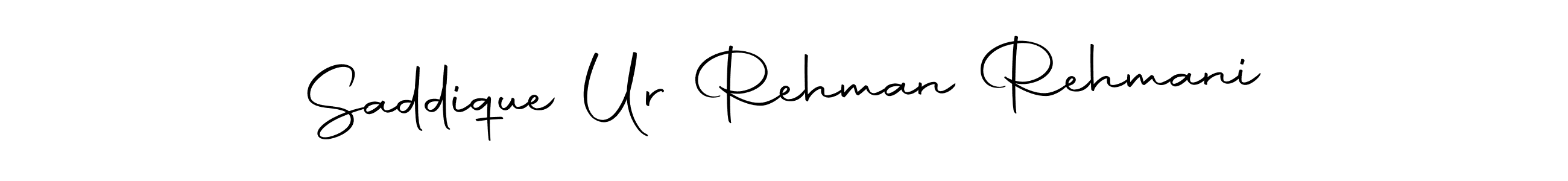 Autography-DOLnW is a professional signature style that is perfect for those who want to add a touch of class to their signature. It is also a great choice for those who want to make their signature more unique. Get Saddique Ur Rehman Rehmani name to fancy signature for free. Saddique Ur Rehman Rehmani signature style 10 images and pictures png