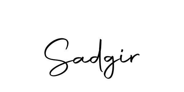 It looks lik you need a new signature style for name Sadgir. Design unique handwritten (Autography-DOLnW) signature with our free signature maker in just a few clicks. Sadgir signature style 10 images and pictures png