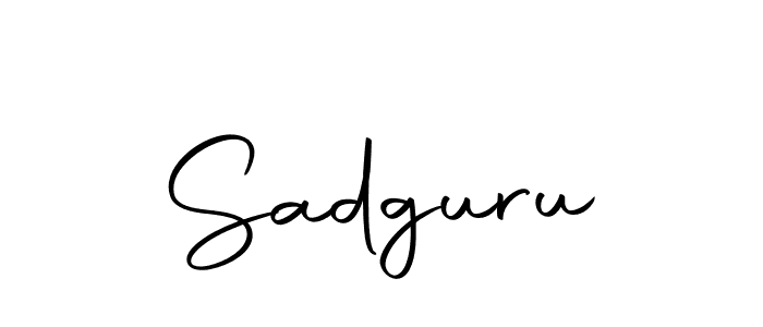 Make a beautiful signature design for name Sadguru. Use this online signature maker to create a handwritten signature for free. Sadguru signature style 10 images and pictures png