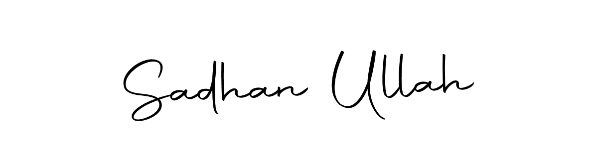 How to make Sadhan Ullah signature? Autography-DOLnW is a professional autograph style. Create handwritten signature for Sadhan Ullah name. Sadhan Ullah signature style 10 images and pictures png