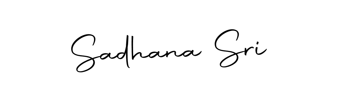 Make a beautiful signature design for name Sadhana Sri. Use this online signature maker to create a handwritten signature for free. Sadhana Sri signature style 10 images and pictures png