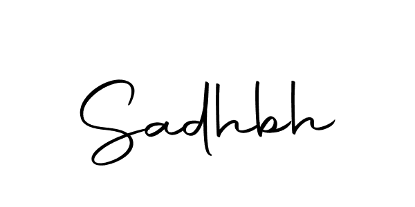 The best way (Autography-DOLnW) to make a short signature is to pick only two or three words in your name. The name Sadhbh include a total of six letters. For converting this name. Sadhbh signature style 10 images and pictures png