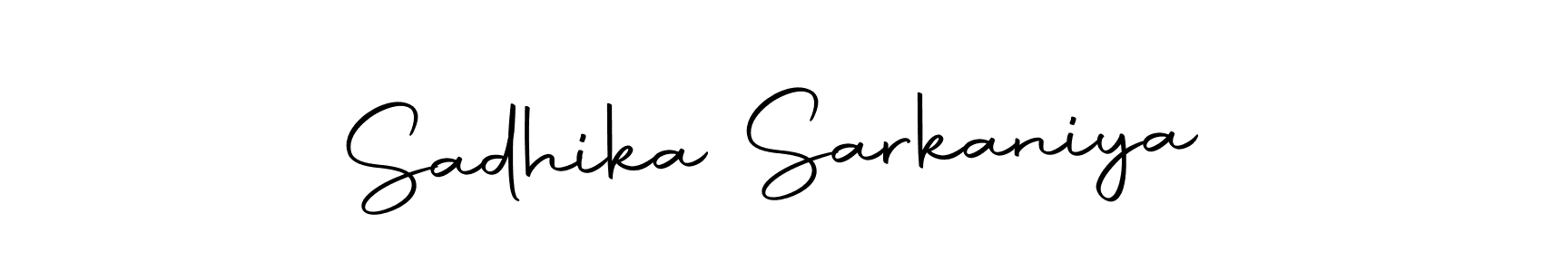 It looks lik you need a new signature style for name Sadhika Sarkaniya. Design unique handwritten (Autography-DOLnW) signature with our free signature maker in just a few clicks. Sadhika Sarkaniya signature style 10 images and pictures png