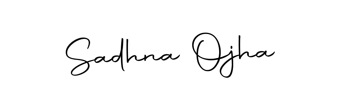 if you are searching for the best signature style for your name Sadhna Ojha. so please give up your signature search. here we have designed multiple signature styles  using Autography-DOLnW. Sadhna Ojha signature style 10 images and pictures png