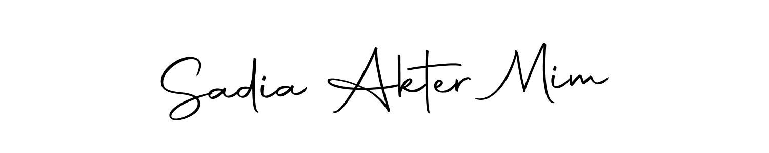 See photos of Sadia Akter Mim official signature by Spectra . Check more albums & portfolios. Read reviews & check more about Autography-DOLnW font. Sadia Akter Mim signature style 10 images and pictures png