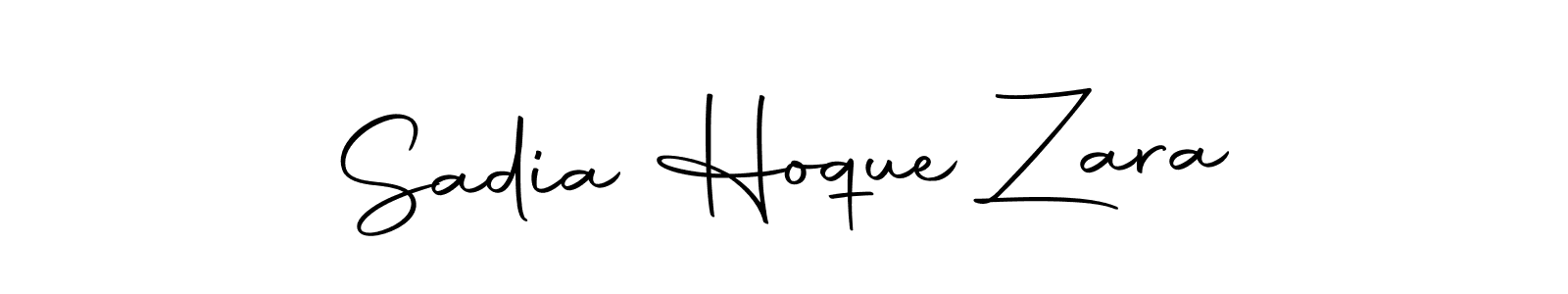 The best way (Autography-DOLnW) to make a short signature is to pick only two or three words in your name. The name Sadia Hoque Zara include a total of six letters. For converting this name. Sadia Hoque Zara signature style 10 images and pictures png
