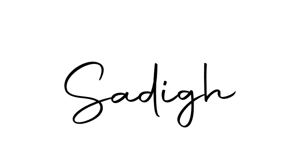 Similarly Autography-DOLnW is the best handwritten signature design. Signature creator online .You can use it as an online autograph creator for name Sadigh. Sadigh signature style 10 images and pictures png