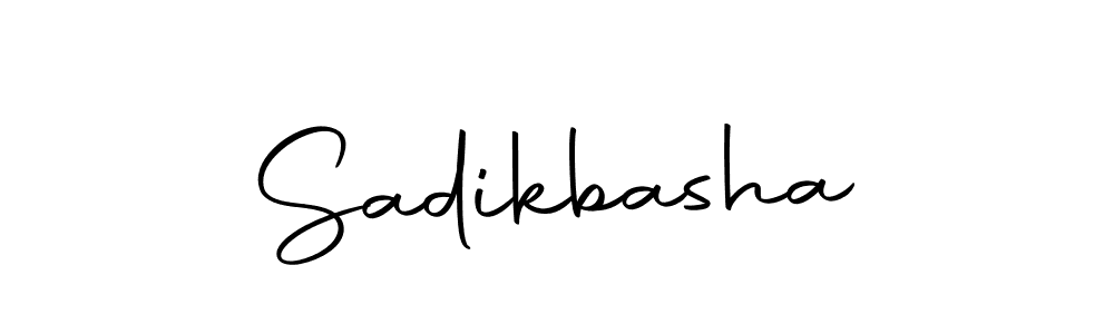 Also we have Sadikbasha name is the best signature style. Create professional handwritten signature collection using Autography-DOLnW autograph style. Sadikbasha signature style 10 images and pictures png