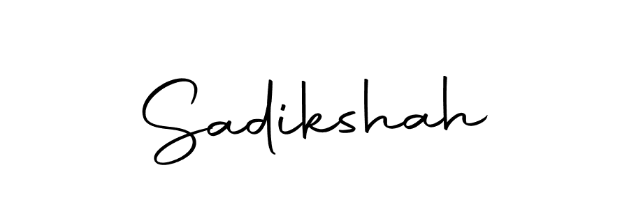 How to make Sadikshah signature? Autography-DOLnW is a professional autograph style. Create handwritten signature for Sadikshah name. Sadikshah signature style 10 images and pictures png