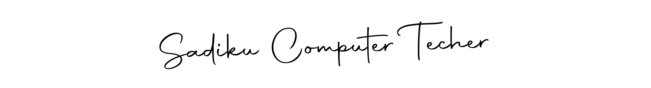This is the best signature style for the Sadiku Computer Techer name. Also you like these signature font (Autography-DOLnW). Mix name signature. Sadiku Computer Techer signature style 10 images and pictures png