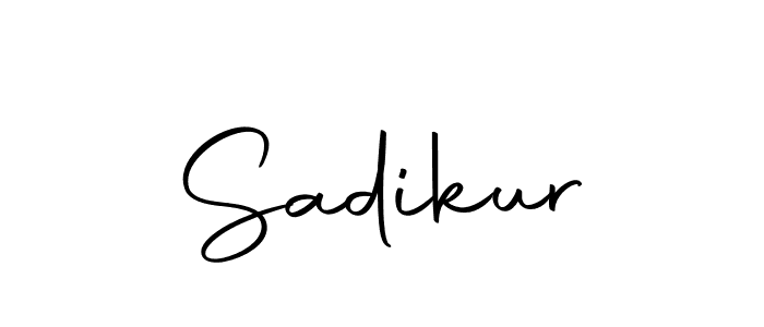Make a beautiful signature design for name Sadikur. Use this online signature maker to create a handwritten signature for free. Sadikur signature style 10 images and pictures png