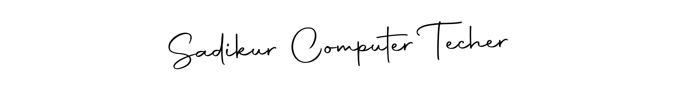 How to Draw Sadikur Computer Techer signature style? Autography-DOLnW is a latest design signature styles for name Sadikur Computer Techer. Sadikur Computer Techer signature style 10 images and pictures png