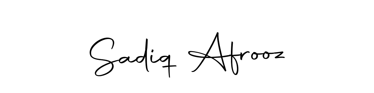 How to make Sadiq Afrooz signature? Autography-DOLnW is a professional autograph style. Create handwritten signature for Sadiq Afrooz name. Sadiq Afrooz signature style 10 images and pictures png