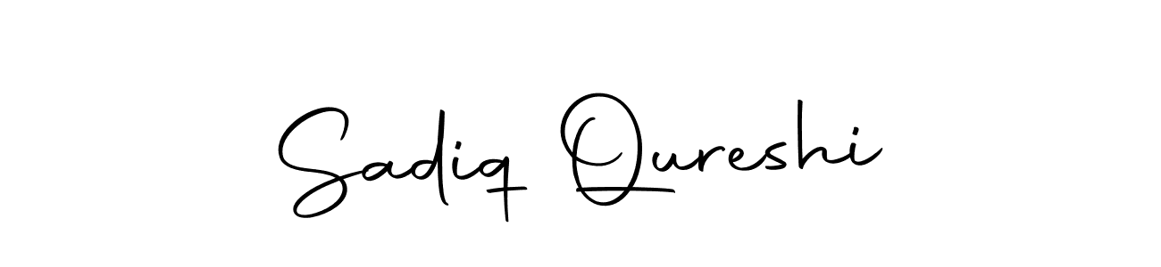 How to make Sadiq Qureshi signature? Autography-DOLnW is a professional autograph style. Create handwritten signature for Sadiq Qureshi name. Sadiq Qureshi signature style 10 images and pictures png