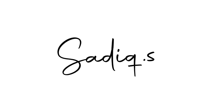 How to Draw Sadiq.s signature style? Autography-DOLnW is a latest design signature styles for name Sadiq.s. Sadiq.s signature style 10 images and pictures png