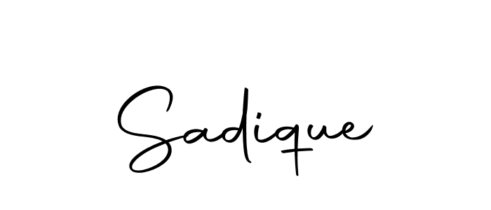 Sadique stylish signature style. Best Handwritten Sign (Autography-DOLnW) for my name. Handwritten Signature Collection Ideas for my name Sadique. Sadique signature style 10 images and pictures png