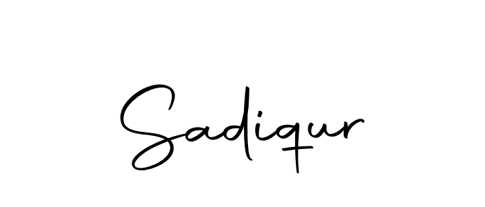 How to make Sadiqur signature? Autography-DOLnW is a professional autograph style. Create handwritten signature for Sadiqur name. Sadiqur signature style 10 images and pictures png