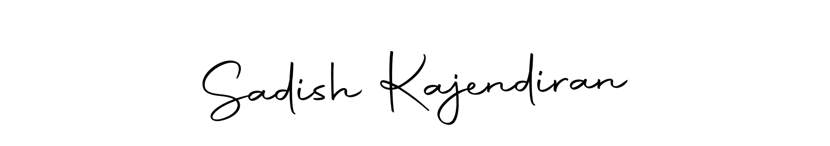 Use a signature maker to create a handwritten signature online. With this signature software, you can design (Autography-DOLnW) your own signature for name Sadish Kajendiran. Sadish Kajendiran signature style 10 images and pictures png