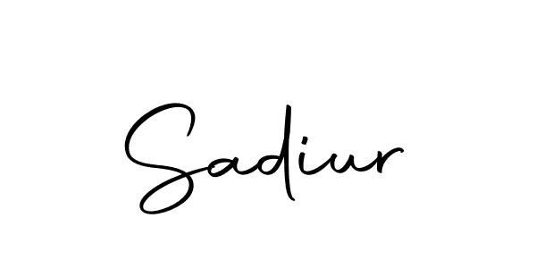 Autography-DOLnW is a professional signature style that is perfect for those who want to add a touch of class to their signature. It is also a great choice for those who want to make their signature more unique. Get Sadiur name to fancy signature for free. Sadiur signature style 10 images and pictures png