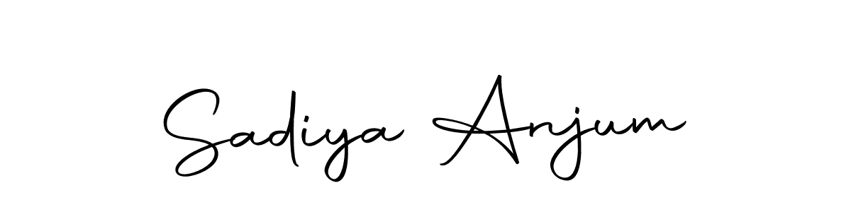 How to make Sadiya Anjum signature? Autography-DOLnW is a professional autograph style. Create handwritten signature for Sadiya Anjum name. Sadiya Anjum signature style 10 images and pictures png