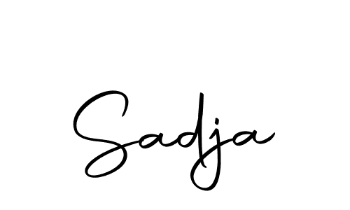 You should practise on your own different ways (Autography-DOLnW) to write your name (Sadja) in signature. don't let someone else do it for you. Sadja signature style 10 images and pictures png