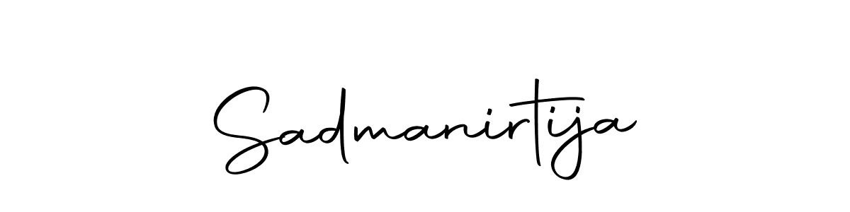 Similarly Autography-DOLnW is the best handwritten signature design. Signature creator online .You can use it as an online autograph creator for name Sadmanirtija. Sadmanirtija signature style 10 images and pictures png