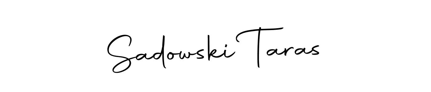 This is the best signature style for the Sadowski Taras name. Also you like these signature font (Autography-DOLnW). Mix name signature. Sadowski Taras signature style 10 images and pictures png