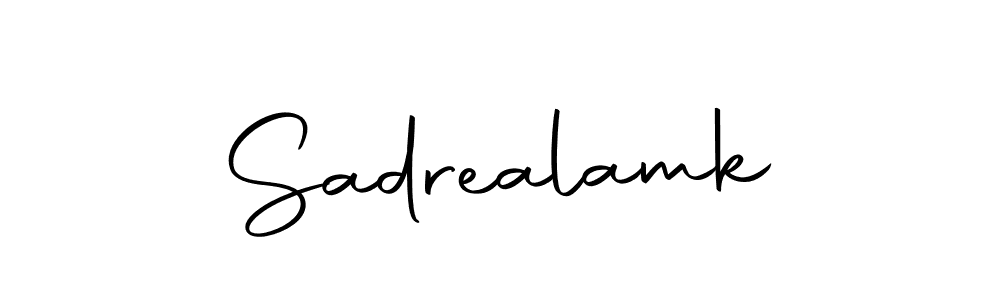 Make a beautiful signature design for name Sadrealamk. Use this online signature maker to create a handwritten signature for free. Sadrealamk signature style 10 images and pictures png