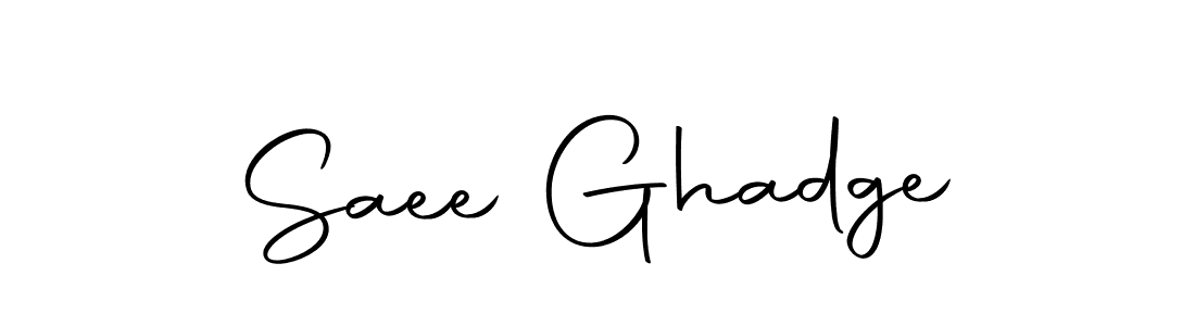 Autography-DOLnW is a professional signature style that is perfect for those who want to add a touch of class to their signature. It is also a great choice for those who want to make their signature more unique. Get Saee Ghadge name to fancy signature for free. Saee Ghadge signature style 10 images and pictures png