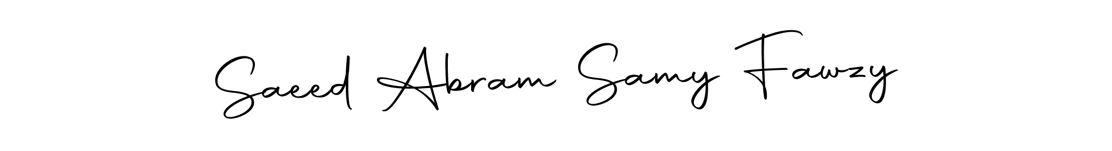 Also You can easily find your signature by using the search form. We will create Saeed Abram Samy Fawzy name handwritten signature images for you free of cost using Autography-DOLnW sign style. Saeed Abram Samy Fawzy signature style 10 images and pictures png