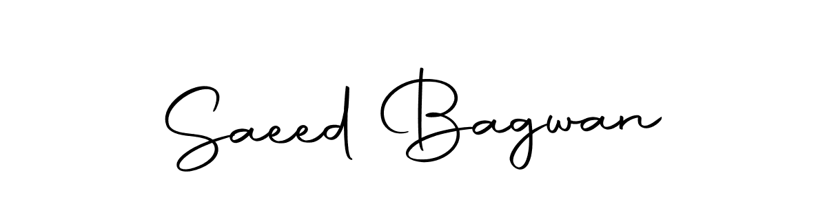 The best way (Autography-DOLnW) to make a short signature is to pick only two or three words in your name. The name Saeed Bagwan include a total of six letters. For converting this name. Saeed Bagwan signature style 10 images and pictures png