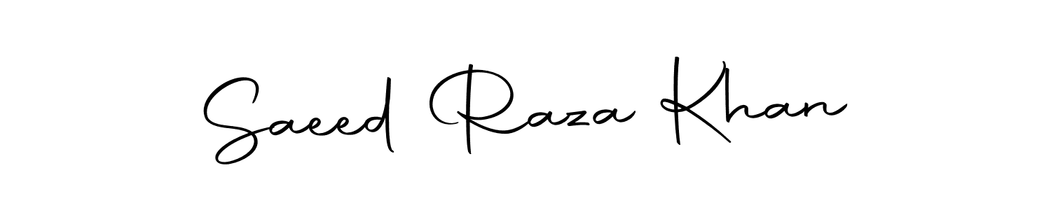 Saeed Raza Khan stylish signature style. Best Handwritten Sign (Autography-DOLnW) for my name. Handwritten Signature Collection Ideas for my name Saeed Raza Khan. Saeed Raza Khan signature style 10 images and pictures png