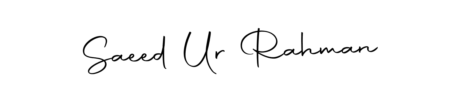 How to make Saeed Ur Rahman signature? Autography-DOLnW is a professional autograph style. Create handwritten signature for Saeed Ur Rahman name. Saeed Ur Rahman signature style 10 images and pictures png