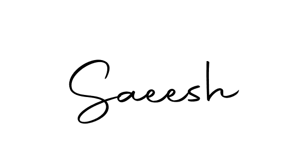 The best way (Autography-DOLnW) to make a short signature is to pick only two or three words in your name. The name Saeesh include a total of six letters. For converting this name. Saeesh signature style 10 images and pictures png