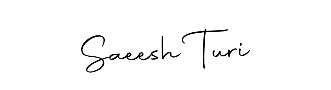 Saeesh Turi stylish signature style. Best Handwritten Sign (Autography-DOLnW) for my name. Handwritten Signature Collection Ideas for my name Saeesh Turi. Saeesh Turi signature style 10 images and pictures png