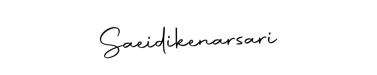 Create a beautiful signature design for name Saeidikenarsari. With this signature (Autography-DOLnW) fonts, you can make a handwritten signature for free. Saeidikenarsari signature style 10 images and pictures png