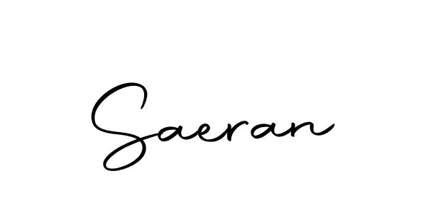 How to make Saeran signature? Autography-DOLnW is a professional autograph style. Create handwritten signature for Saeran name. Saeran signature style 10 images and pictures png