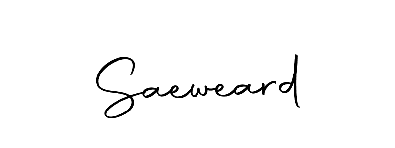 Use a signature maker to create a handwritten signature online. With this signature software, you can design (Autography-DOLnW) your own signature for name Saeweard. Saeweard signature style 10 images and pictures png