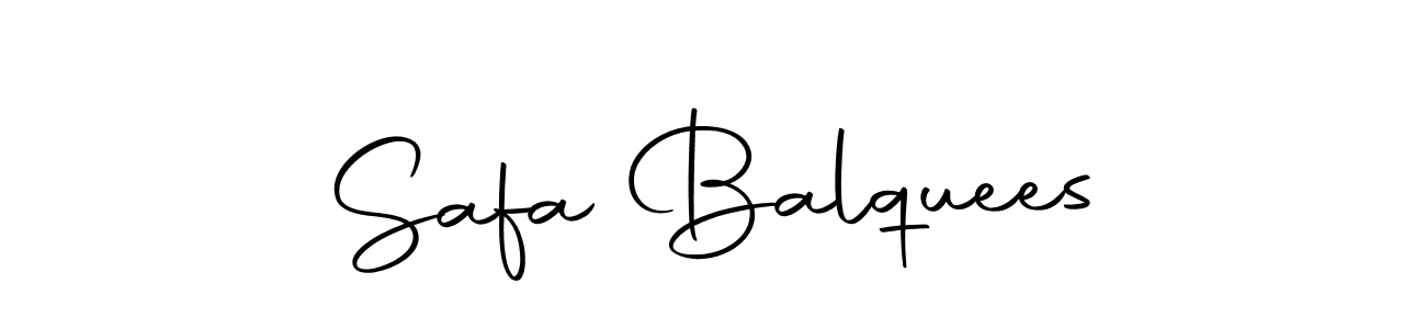 Make a beautiful signature design for name Safa Balquees. With this signature (Autography-DOLnW) style, you can create a handwritten signature for free. Safa Balquees signature style 10 images and pictures png