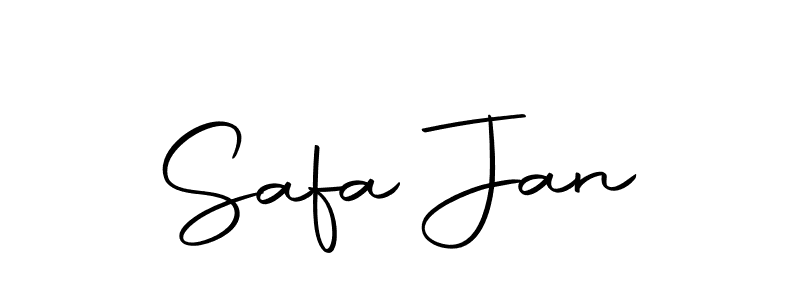 Safa Jan stylish signature style. Best Handwritten Sign (Autography-DOLnW) for my name. Handwritten Signature Collection Ideas for my name Safa Jan. Safa Jan signature style 10 images and pictures png