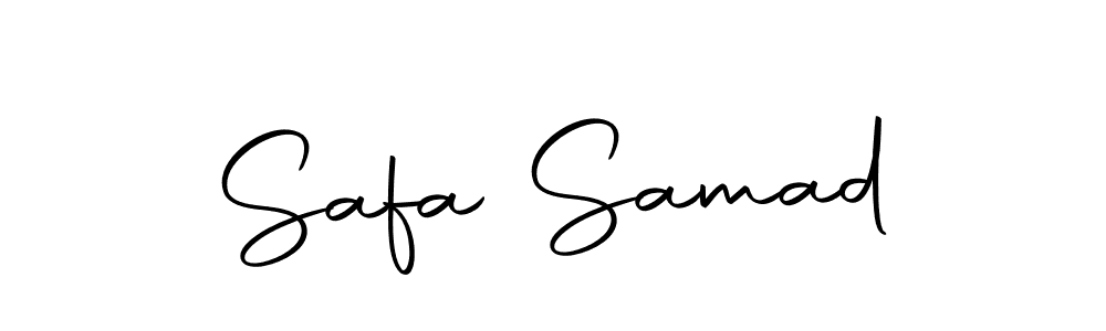 Make a beautiful signature design for name Safa Samad. Use this online signature maker to create a handwritten signature for free. Safa Samad signature style 10 images and pictures png