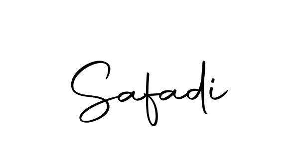 You should practise on your own different ways (Autography-DOLnW) to write your name (Safadi) in signature. don't let someone else do it for you. Safadi signature style 10 images and pictures png