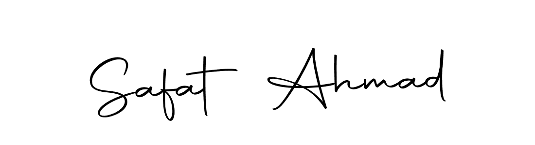 Safat Ahmad stylish signature style. Best Handwritten Sign (Autography-DOLnW) for my name. Handwritten Signature Collection Ideas for my name Safat Ahmad. Safat Ahmad signature style 10 images and pictures png