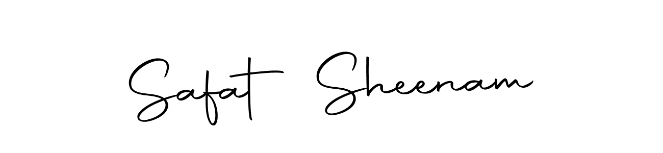 Also we have Safat Sheenam name is the best signature style. Create professional handwritten signature collection using Autography-DOLnW autograph style. Safat Sheenam signature style 10 images and pictures png