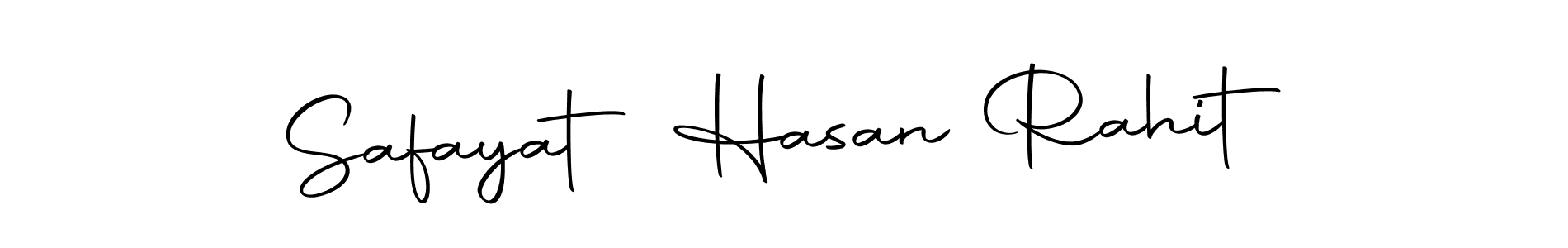 Make a beautiful signature design for name Safayat Hasan Rahit. Use this online signature maker to create a handwritten signature for free. Safayat Hasan Rahit signature style 10 images and pictures png