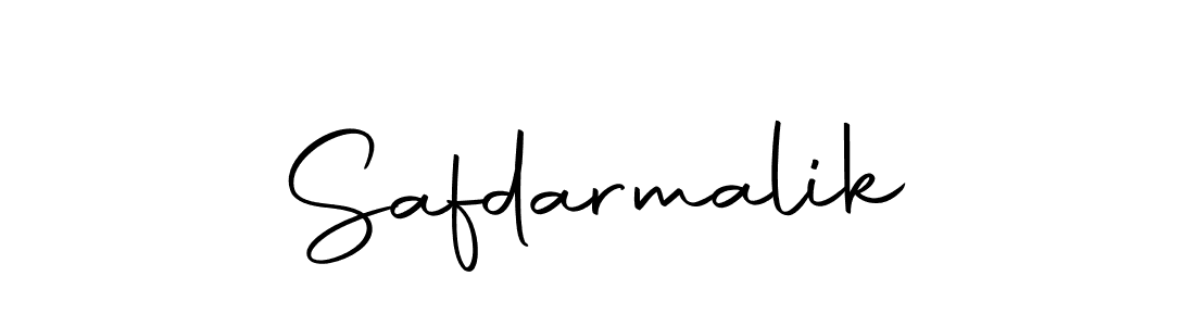 How to make Safdarmalik signature? Autography-DOLnW is a professional autograph style. Create handwritten signature for Safdarmalik name. Safdarmalik signature style 10 images and pictures png