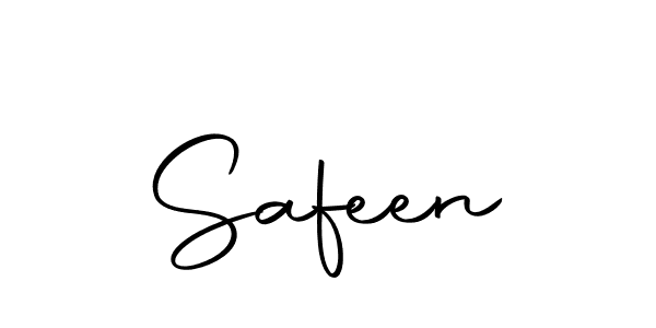 Make a beautiful signature design for name Safeen. Use this online signature maker to create a handwritten signature for free. Safeen signature style 10 images and pictures png