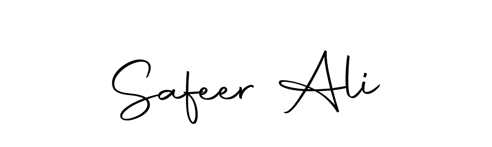 Safeer Ali stylish signature style. Best Handwritten Sign (Autography-DOLnW) for my name. Handwritten Signature Collection Ideas for my name Safeer Ali. Safeer Ali signature style 10 images and pictures png