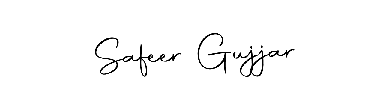 Use a signature maker to create a handwritten signature online. With this signature software, you can design (Autography-DOLnW) your own signature for name Safeer Gujjar. Safeer Gujjar signature style 10 images and pictures png