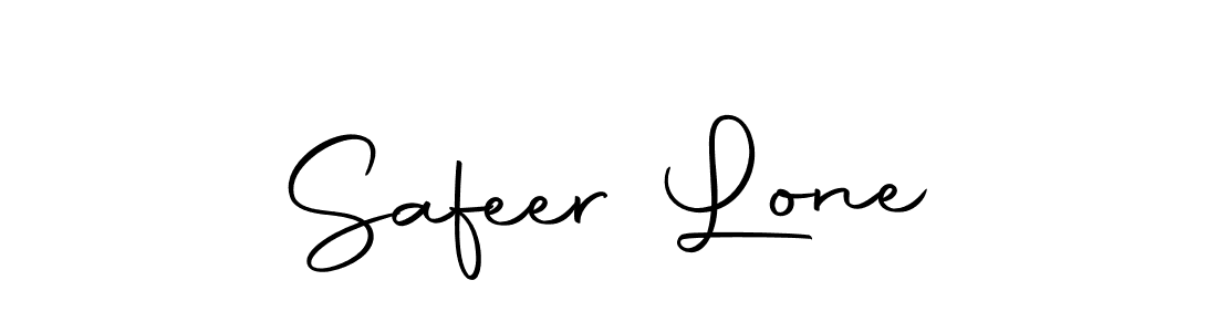 if you are searching for the best signature style for your name Safeer Lone. so please give up your signature search. here we have designed multiple signature styles  using Autography-DOLnW. Safeer Lone signature style 10 images and pictures png